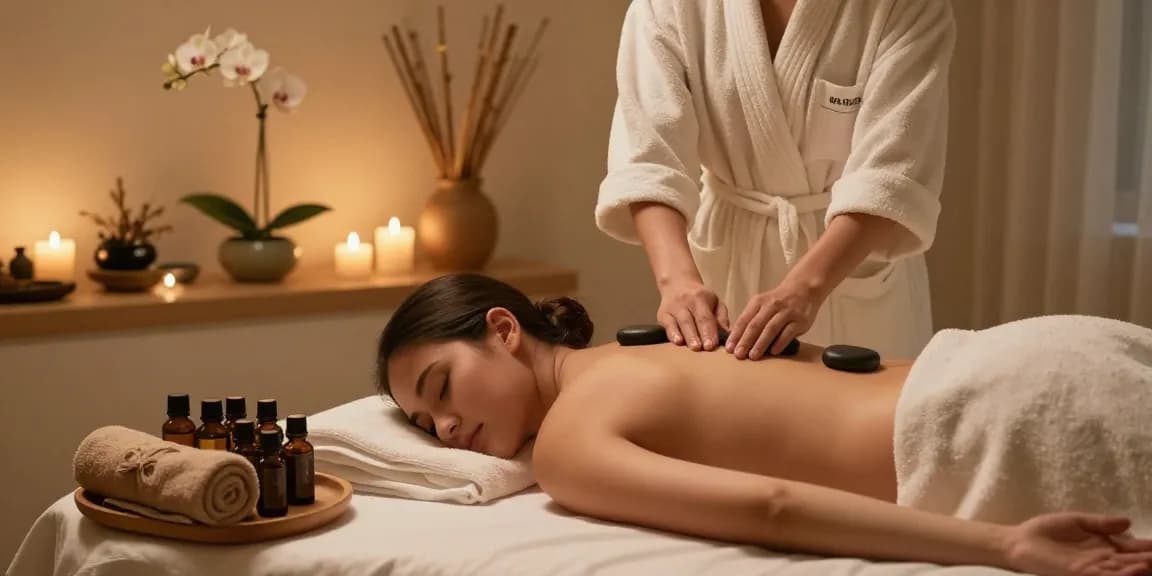 LUCK8 Spa experience: premium massage therapy for rejuvenation and relaxation.