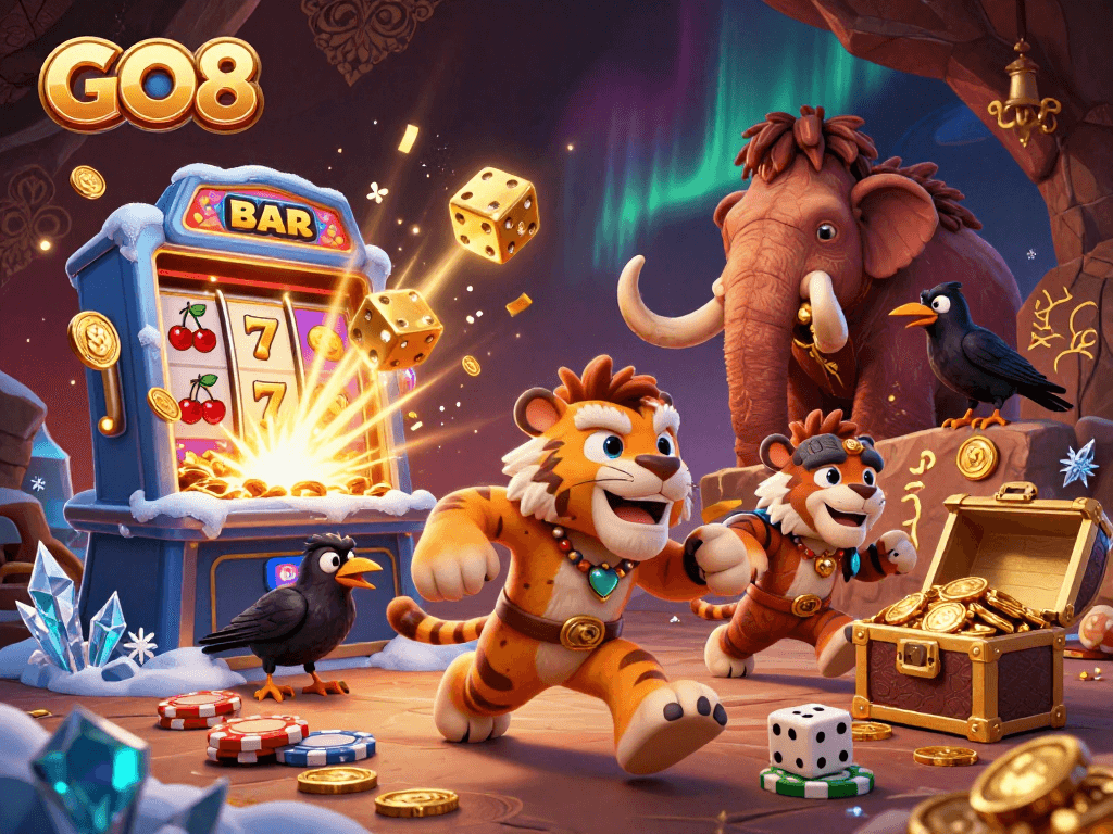 Experience the excitement of GO8 with immersive casino games and jackpot thrills in 3D!