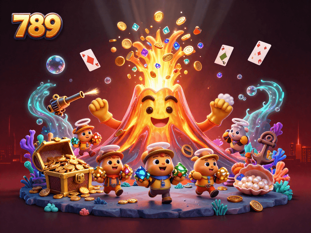 Experience the thrill of 789 casino with treasure-filled adventures and golden eruptions.