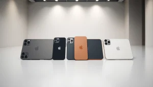 Comparar los colores del iPhone 16 Pro Max colores mostrando Desert Titanium y Natural Titanium.