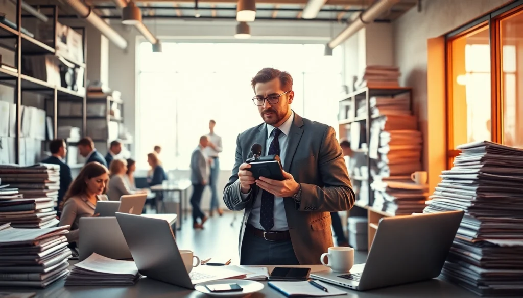 Engaged reporter in a dynamic newsroom for https://www.thedailynewsonline.com delivering news coverage.