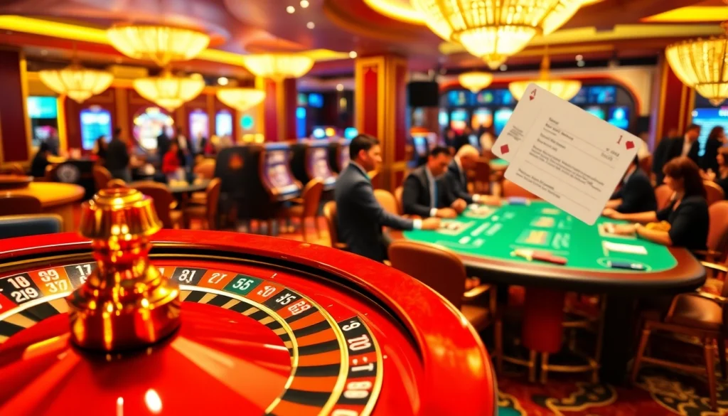 Players engage in thrilling bets at 32win.style's luxurious casino tables, showcasing excitement and high stakes.