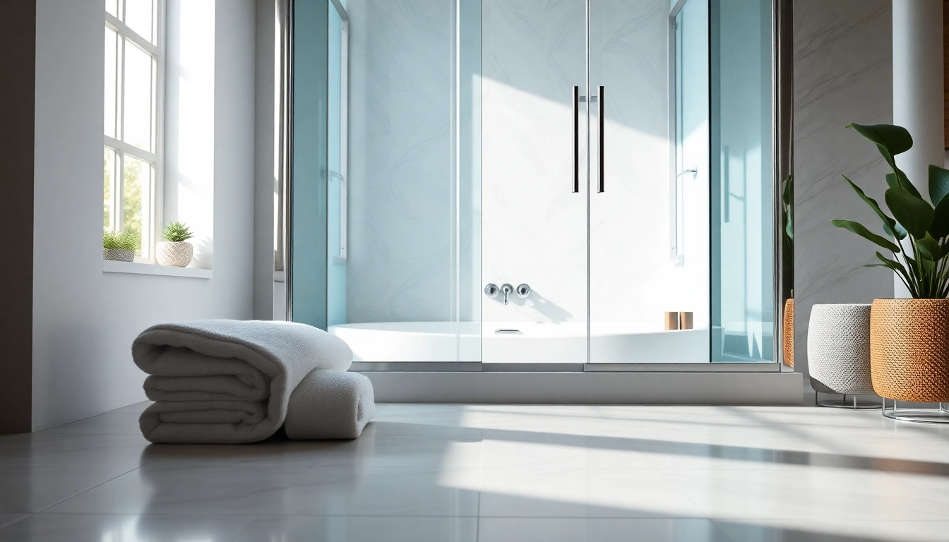 Duschkabine 80x80 mit elegantem Design, modernen Glaswänden und stilvollen Armaturen.