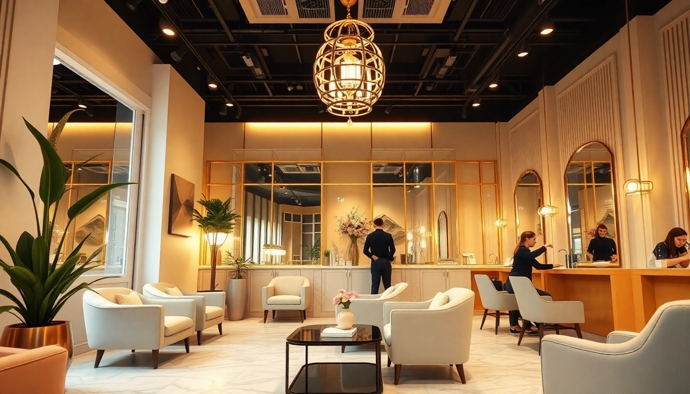 Experience luxury at the best hair salon Dubai, featuring elegant interiors and skilled stylists.