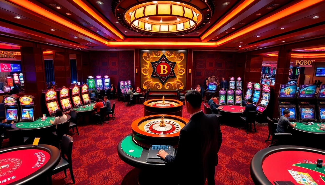 Engaging players at PG88 casino tables enjoying luxurious gambling experiences.