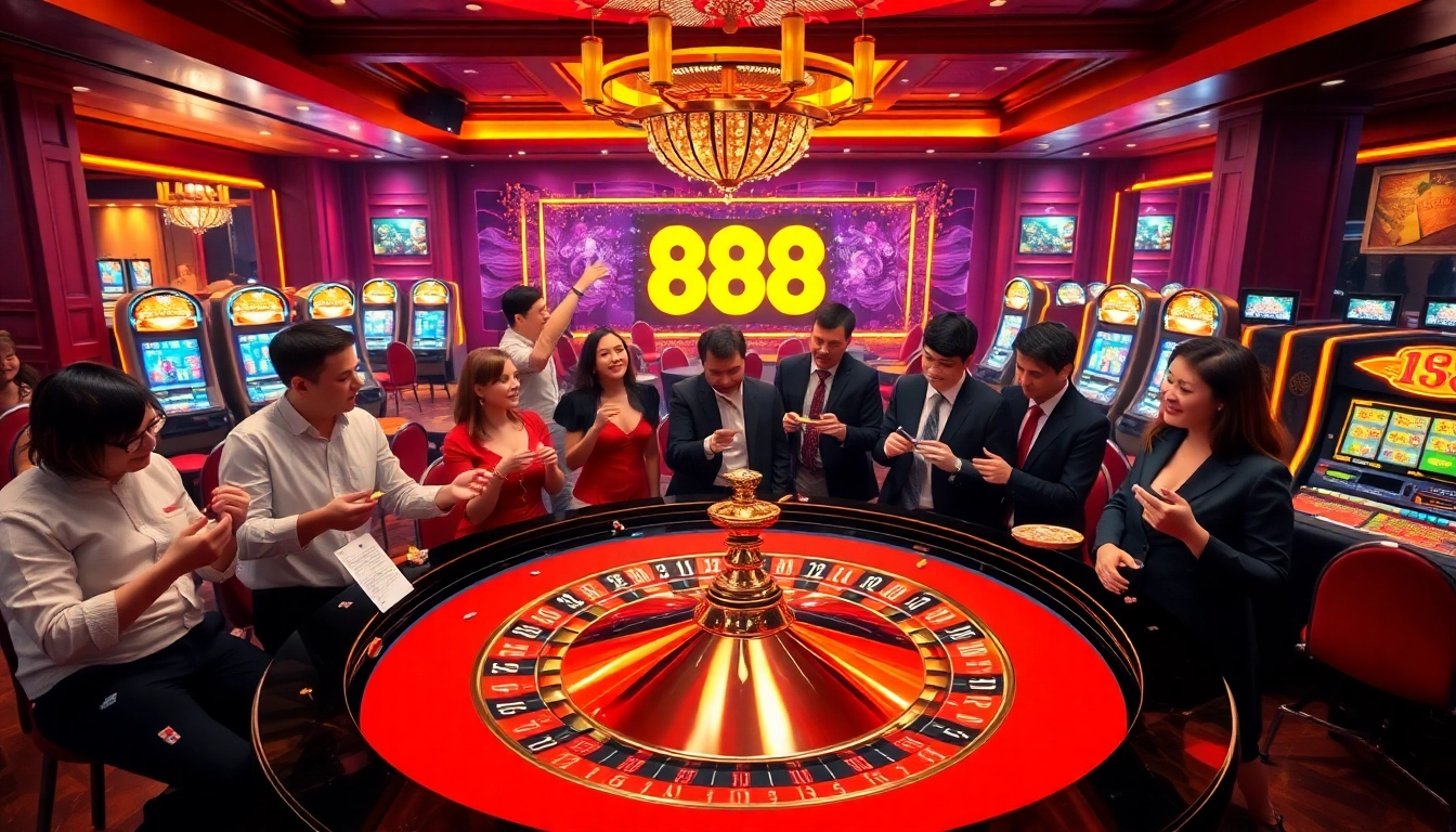 Experimente a emoção na plataforma u888 com jogos de cassino vibrantes e jogadores engajados.