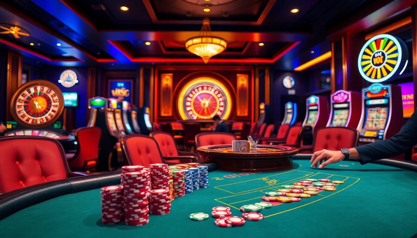 Experience the excitement at iq88 casino with vibrant tables and thrilling gameplay.