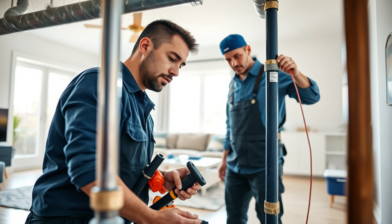 Skilled technicians providing whole house repiping services St Petersburg FL with care in a residential environment.