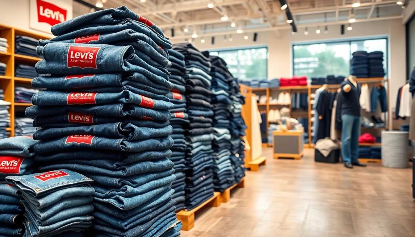 Maximize Value with Levi’s and American eagle jeans pallet for Your Business