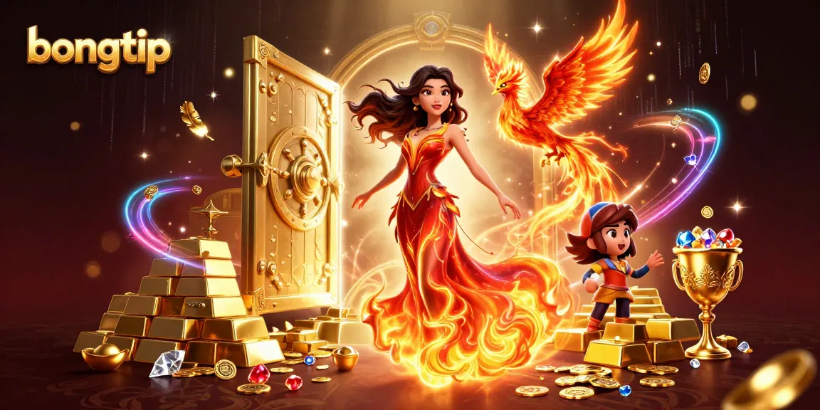 Bet on your luck with bongtip at this vibrant casino scene filled with treasure and fortune.
