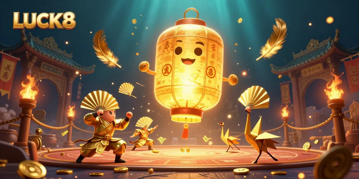 Engage with LUCK8's vibrant night market casino experience, featuring dynamic gaming elements.