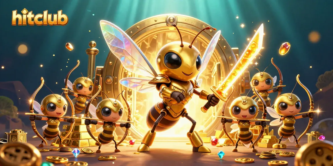 Hitclub engages players with vibrant 3D casino themes and captivating treasure hunts.
