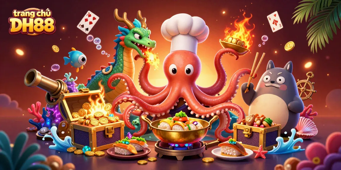 Experience the thrill of winning at trang chủ DH88 with vibrant characters and dynamic casino elements.