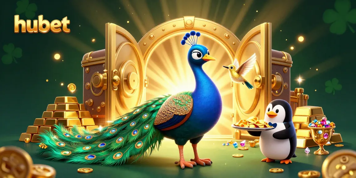 Experience thrilling gameplay at hubet with dazzling treasures and vibrant characters in an immersive casino scene.