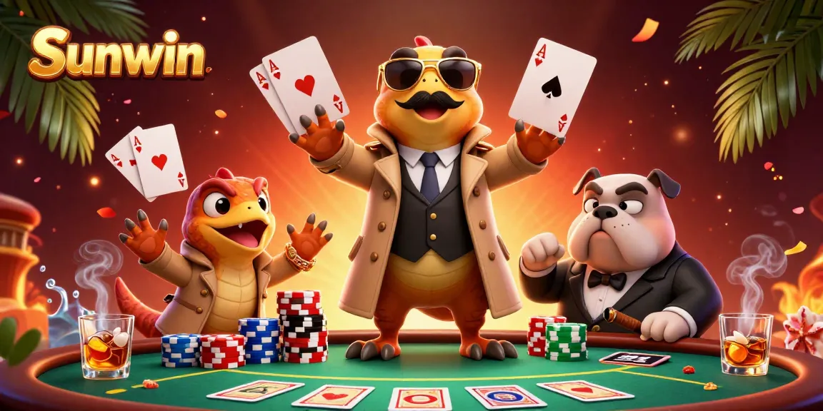 Experience exhilarating wins at Sunwin, where raptors cleverly enter a VIP casino lounge.