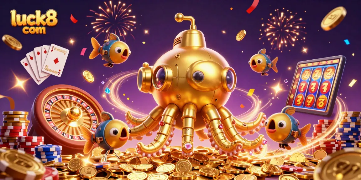 Spin the reels and win big at luck8 com with gold coins and magical surprises