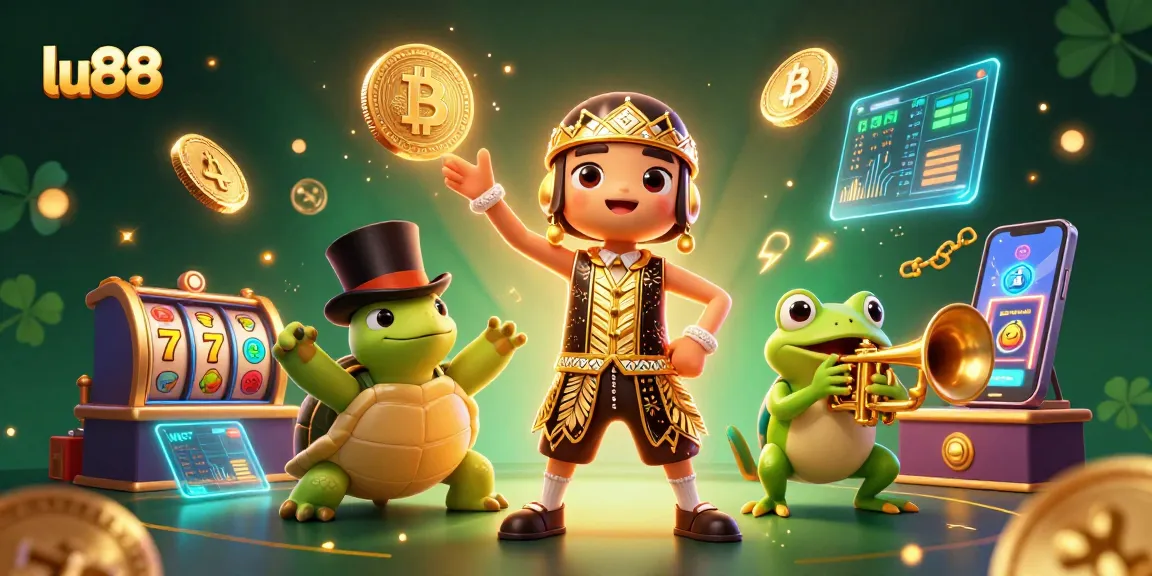 Join lu88 to play and win big with a vibrant casino scene showcasing rich game elements.