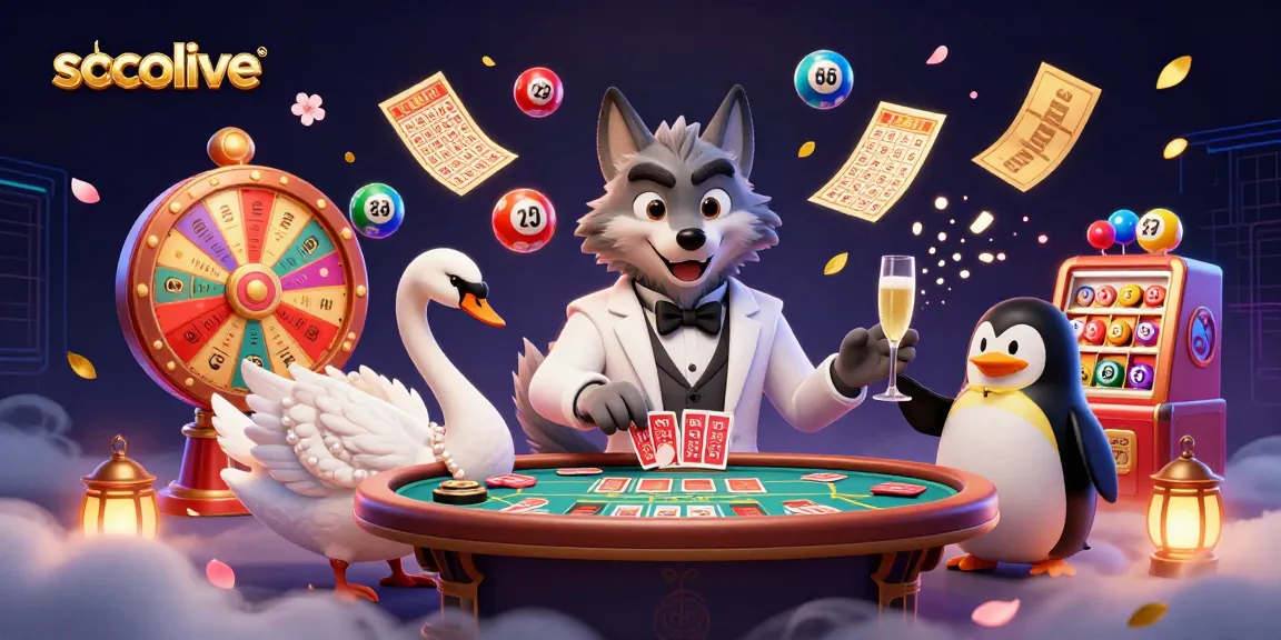 Experience the excitement of socolive while enjoying a vibrant online casino atmosphere with lively characters and gaming elements.