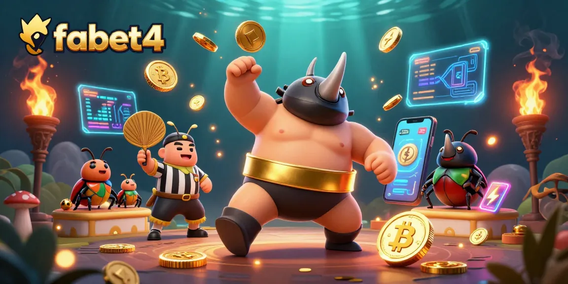Experience dynamic gameplay at fabet4 with exciting neon digital elements and vibrant casino characters.